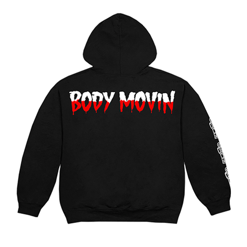Body Movin Hoodie Back