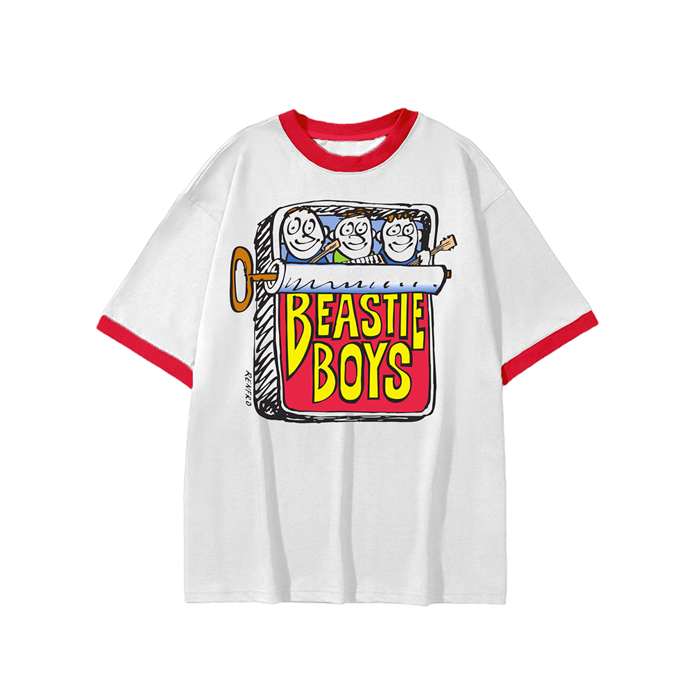 Sardine Can Ringer T-Shirt - Beastie Boys Official Store Sardine Can Ringer T-Shirt - Beastie Boys Official Store