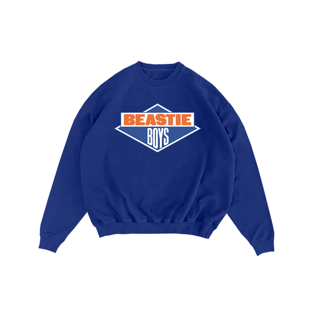 Blue Orange Logo Crewneck