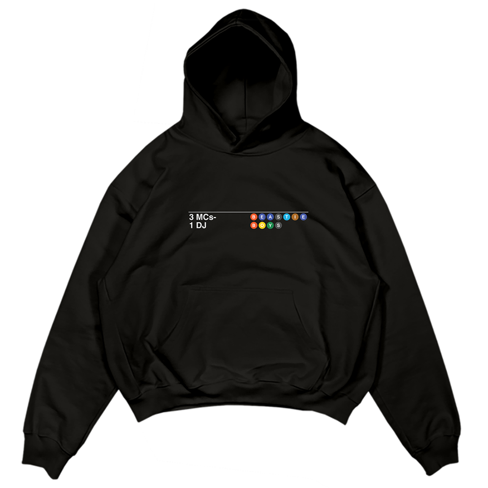 3 MC's 1 DJ Hoodie Front