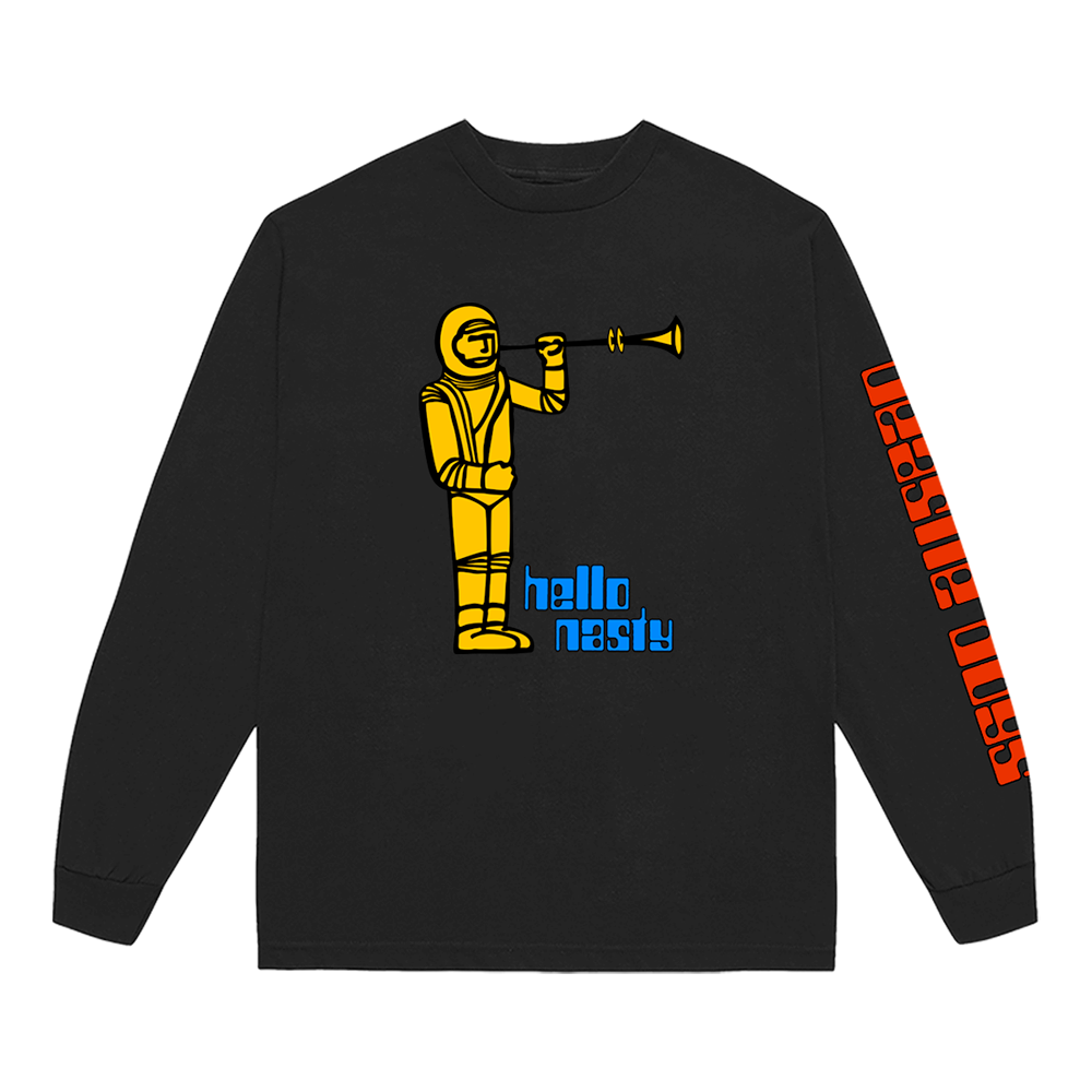 Hello Nasty Longsleeve T-Shirt Front