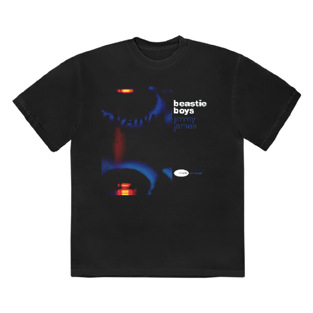 Jimmy James Black T-Shirt Front