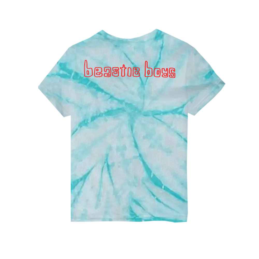 Robot Tye Dye Kids T-Shirt Back