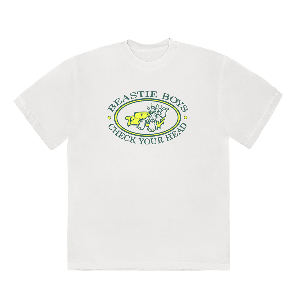 名作サイズXL!ビースティボーイズCheck Your Head Tシャツ Check Your Head White T-Shirt - Beastie Boys Official Store