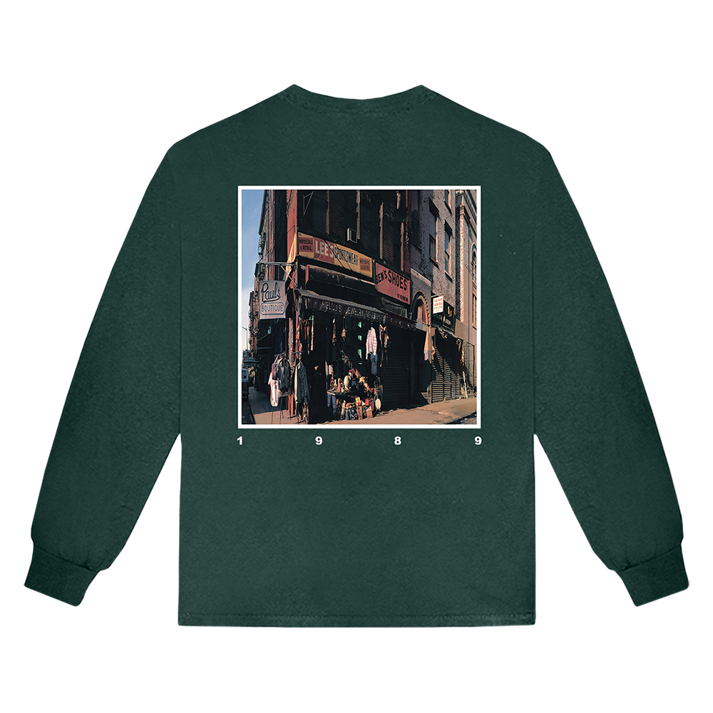 Paul's Boutique Green Long Sleeve Back