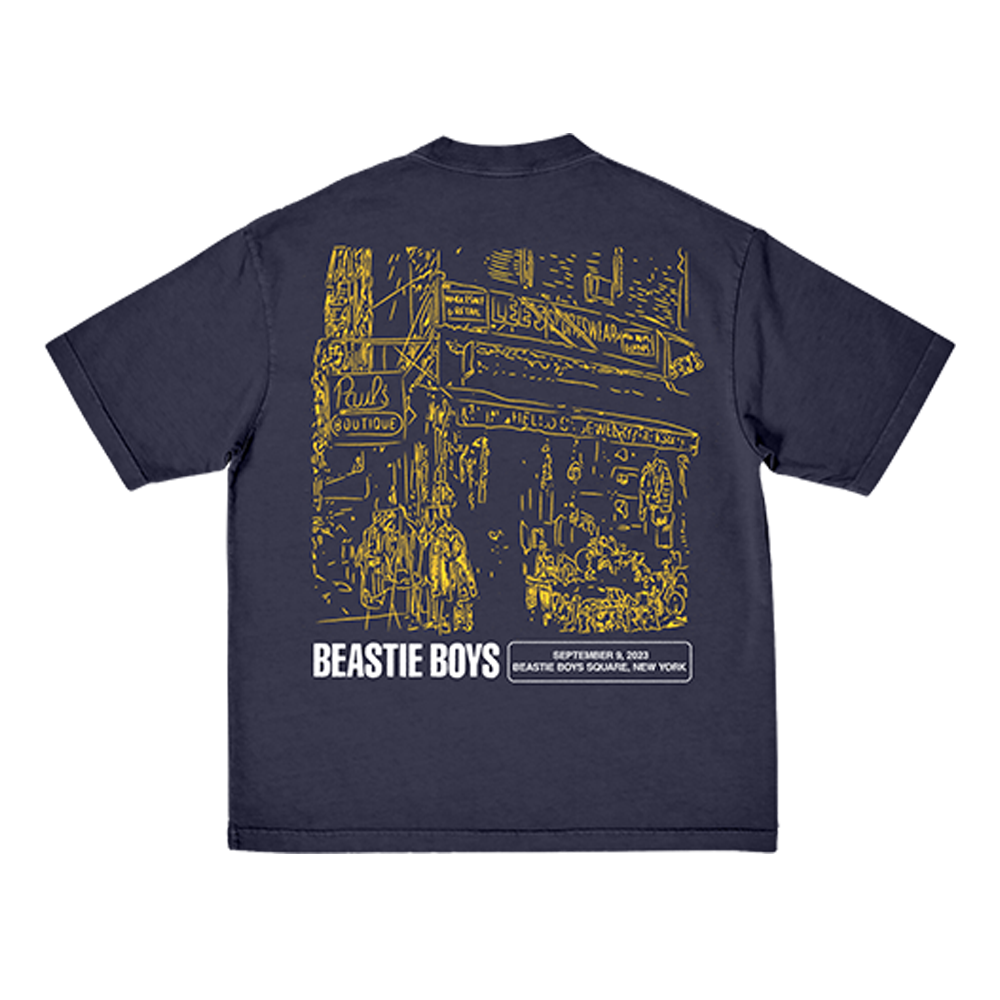 Beastie Boys Square T-Shirt Back 