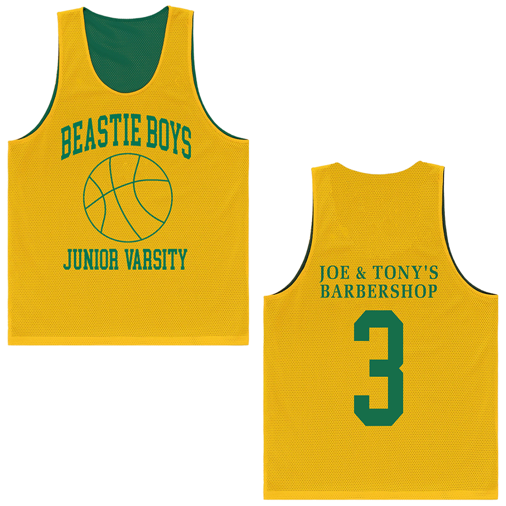 Beastie Boys Reversible Basketball Jersey - Yellow