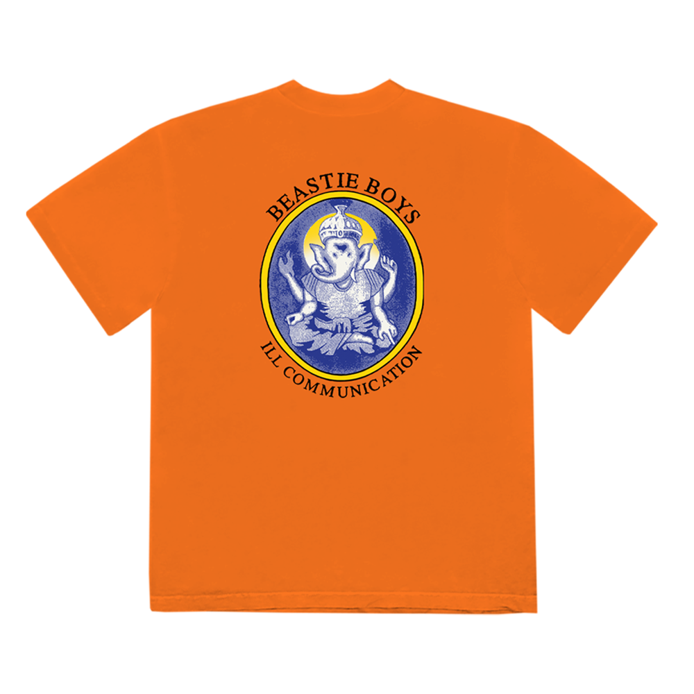 Ill Communication Ganesh Orange T-Shirt Back