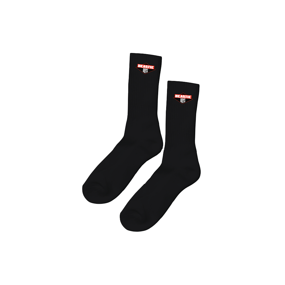 Embroidered BB Shield Socks