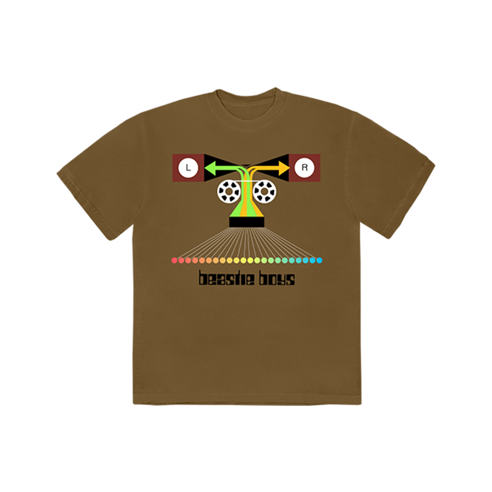 Dual Channel Brown T-Shirt