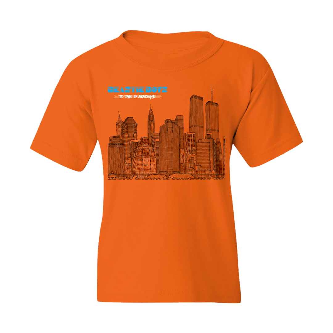To The 5 Boroughs Youth Orange T-Shirt