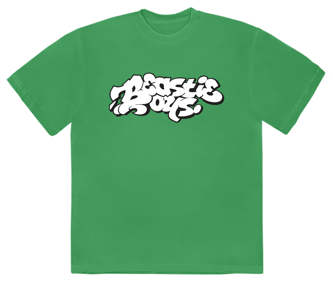 Beastie Boys Green/White Graffiti T-Shirt