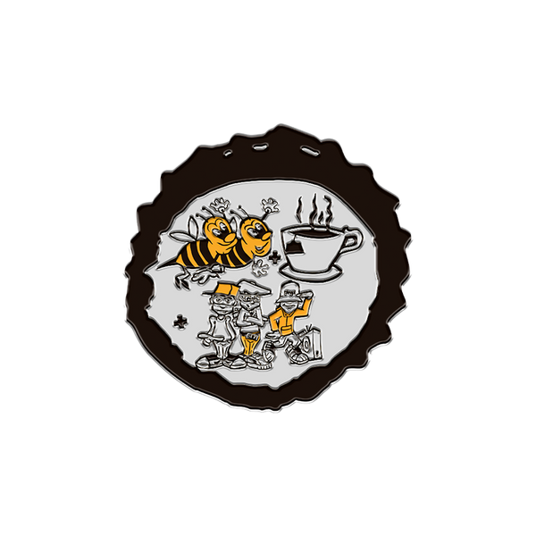 Beastie Boys Bees Tea Boys Pin - Beastie Boys Official Store