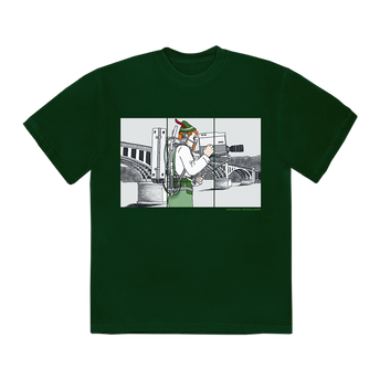 Nathanial Hornblower Green T-Shirt